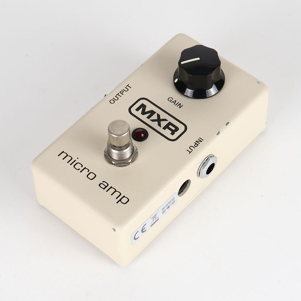 【中古】 ブースター エフェクター MXR M-133 MICRO AMP マイクロアンプ ギターエフェクター 全体