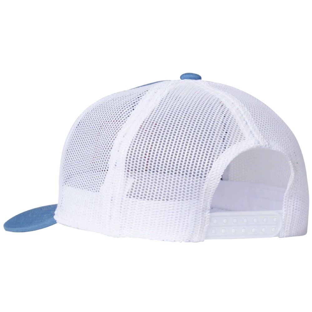 GIBSON ギブソン GA-USATRHT BLUE / WHITE GIBSON USA TRUCKER キャップ 背面
