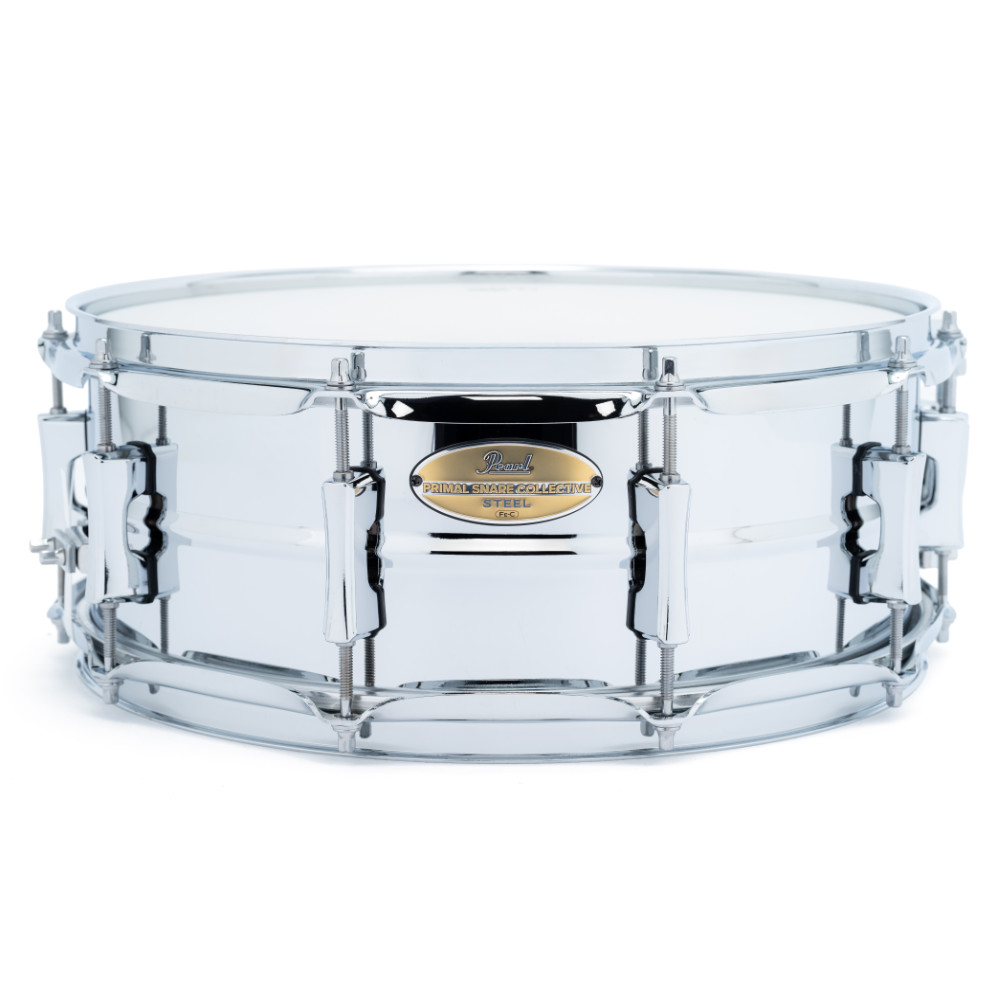 Pearl パール PSC1455S PRIMAL SNARE COLLECTIVE STEEL 14×5.5 Snare Drum スネアドラム