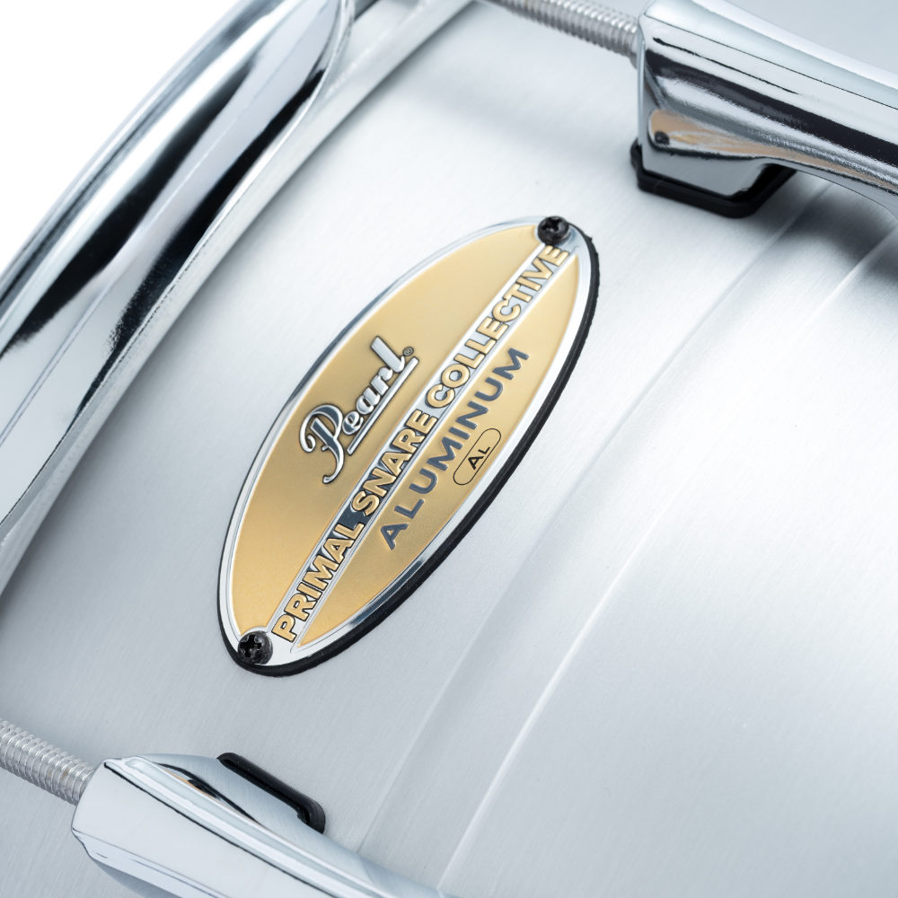 Pearl パール PSC1370A PRIMAL SNARE COLLECTIVE ALUMINUM 13×7 Snare Drum スネアドラム ロゴ
