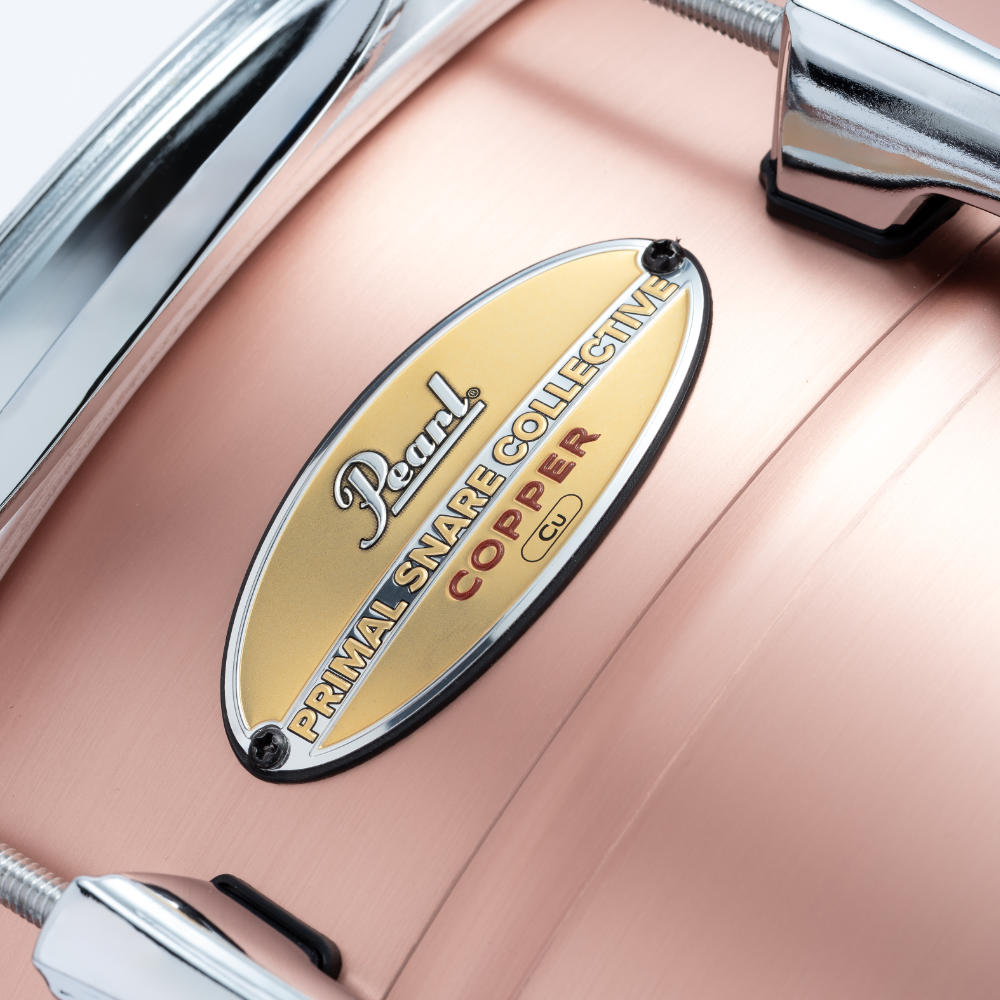 Pearl パール PSC1455C PRIMAL SNARE COLLECTIVE COPPER 14×5.5 Snare Drum スネアドラム ロゴ