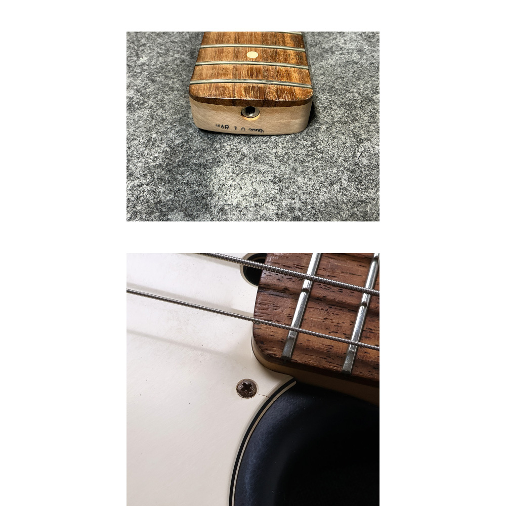 【中古】Fender フェンダー Highway One Jazz Bass Upgrade Rosewood Fingerboard Flat Black 2009年製 ジャズベース エレキベース ネック