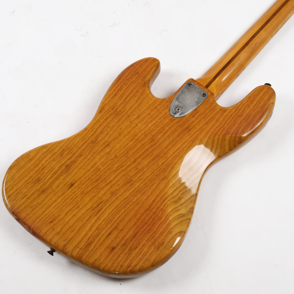 【中古】 エレキベース Fender USA Jazz Bass Natural Maple FingerBoard 1980年製 S8シリアル80年製 ボディバック