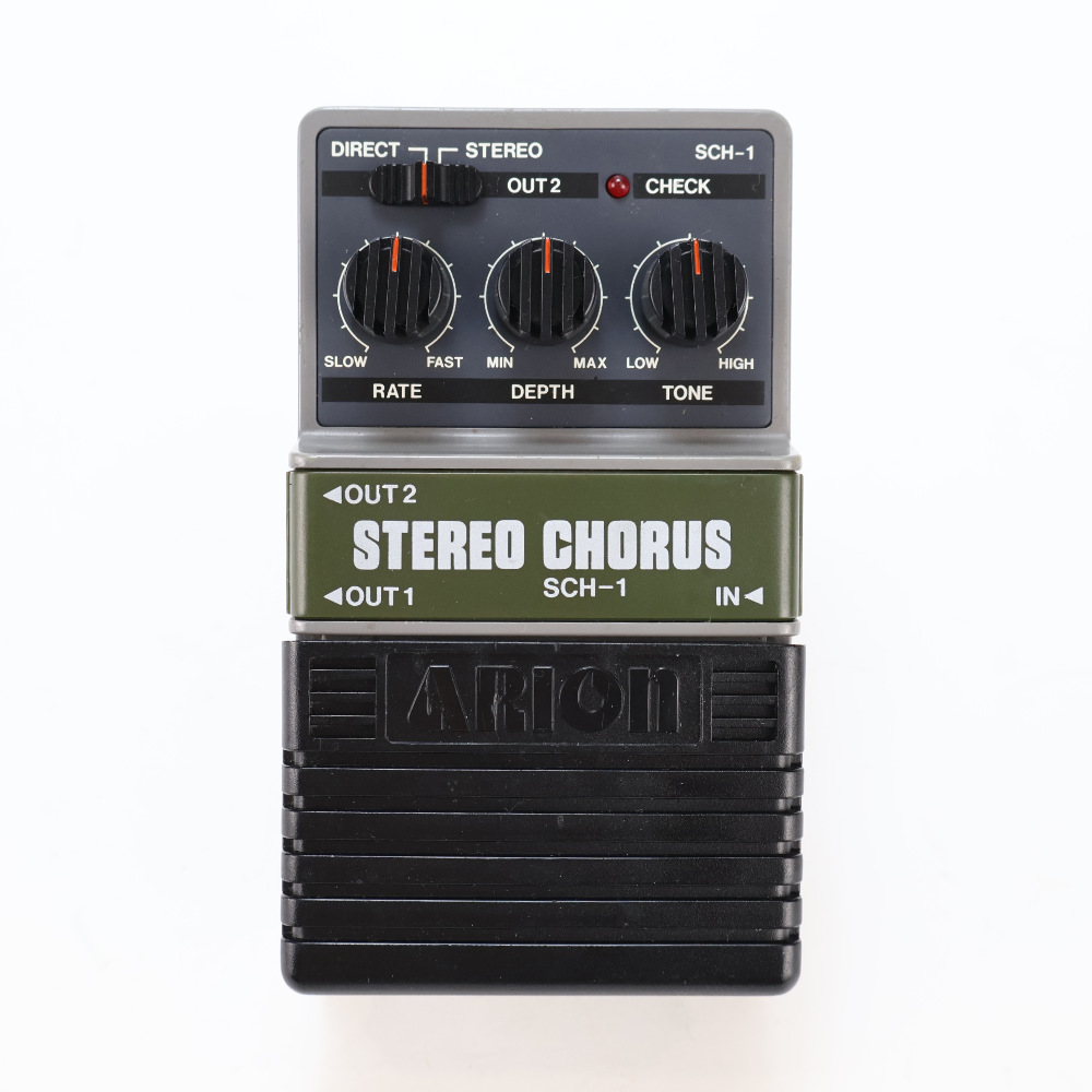 【中古】 コーラス エフェクター ARION SCH-1 STEREO CHORUS 初期型 グレー筐体 ギターエフェクター