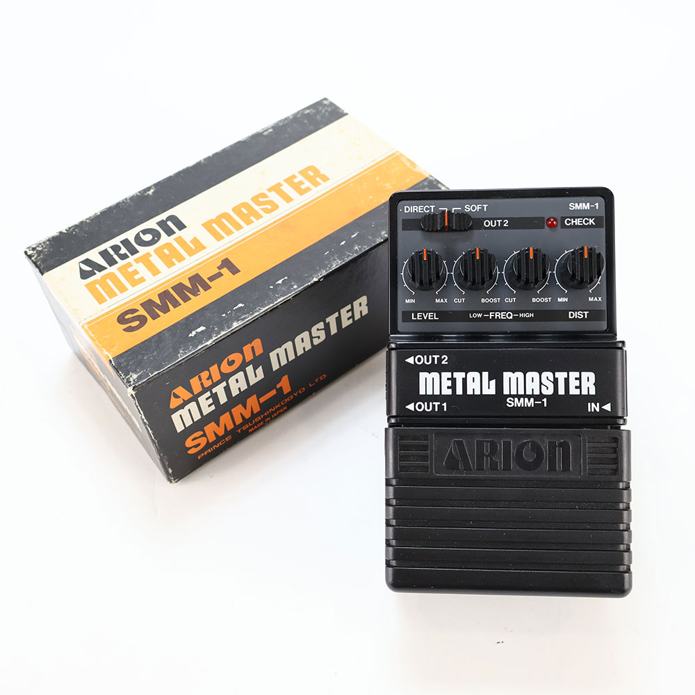 【中古】 エフェクター ARION SMM-1 METAL MASTER ディストーション アリオン Made in Japan 日本製
