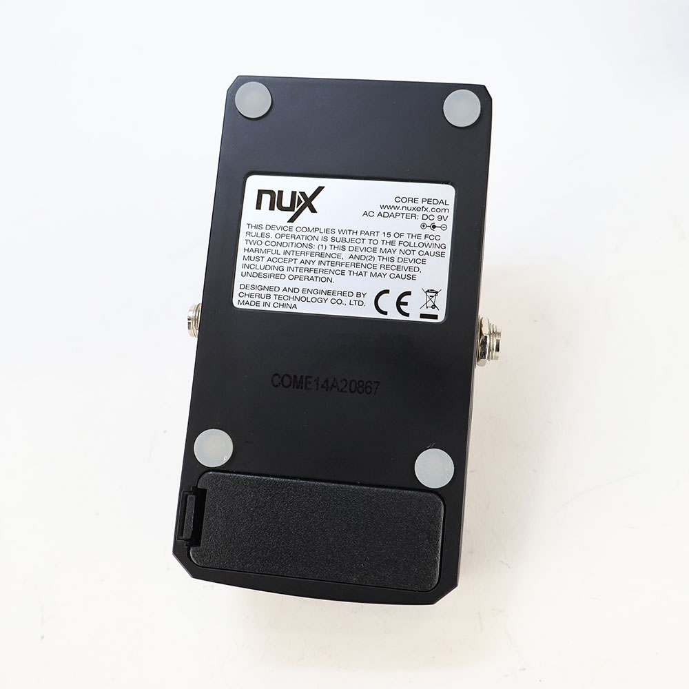 【中古】 エフェクター NUX Metal Core Distortion ニューエックス メタルコア ディストーション 裏面