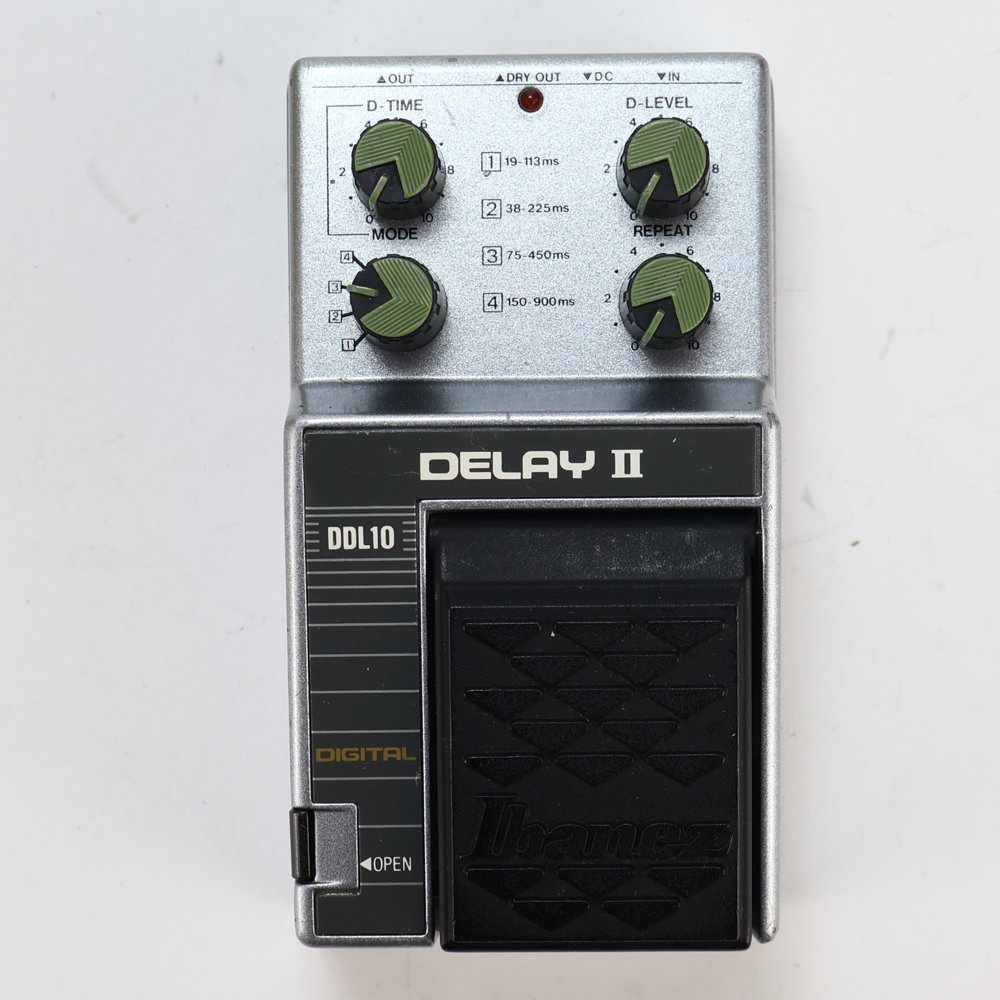 【中古】 ディレイ エフェクター Ibanez アイバニーズ DDL10 DELAY II ギターエフェクター MADE IN JAPAN 日本製