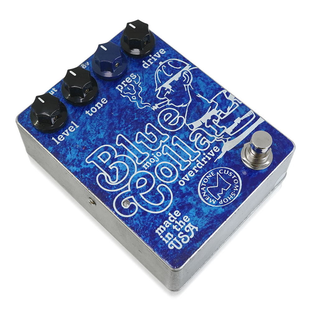 Menatone メナトーン Blue Collar Mojo PTP オーバードライブ ギターエフェクター 全体