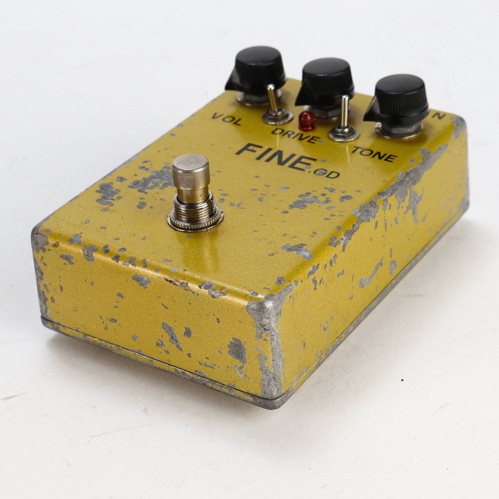 【中古】 HUMAN GEAR FINE.OD Overdrive 初期3桁シリアル #178 オーバードライブ ギターエフェクター ヒューマンギア 側面