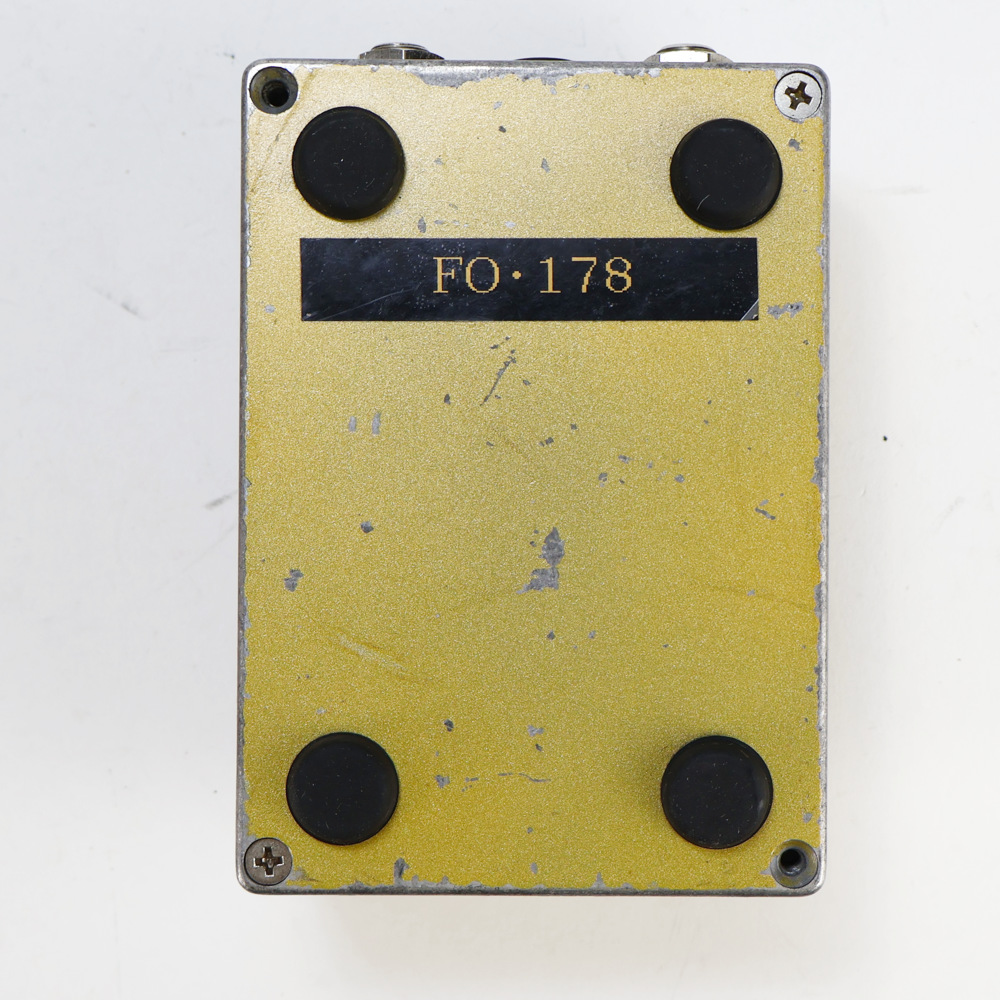【中古】 HUMAN GEAR FINE.OD Overdrive 初期3桁シリアル #178 オーバードライブ ギターエフェクター ヒューマンギア 裏面