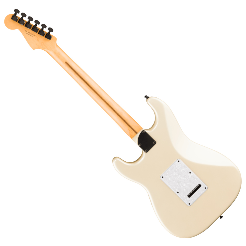 Fender フェンダー Limited Edition Player Fusion Stratocaster HSS EB Olympic Pearl エレキギター ストラトキャスター バック画像