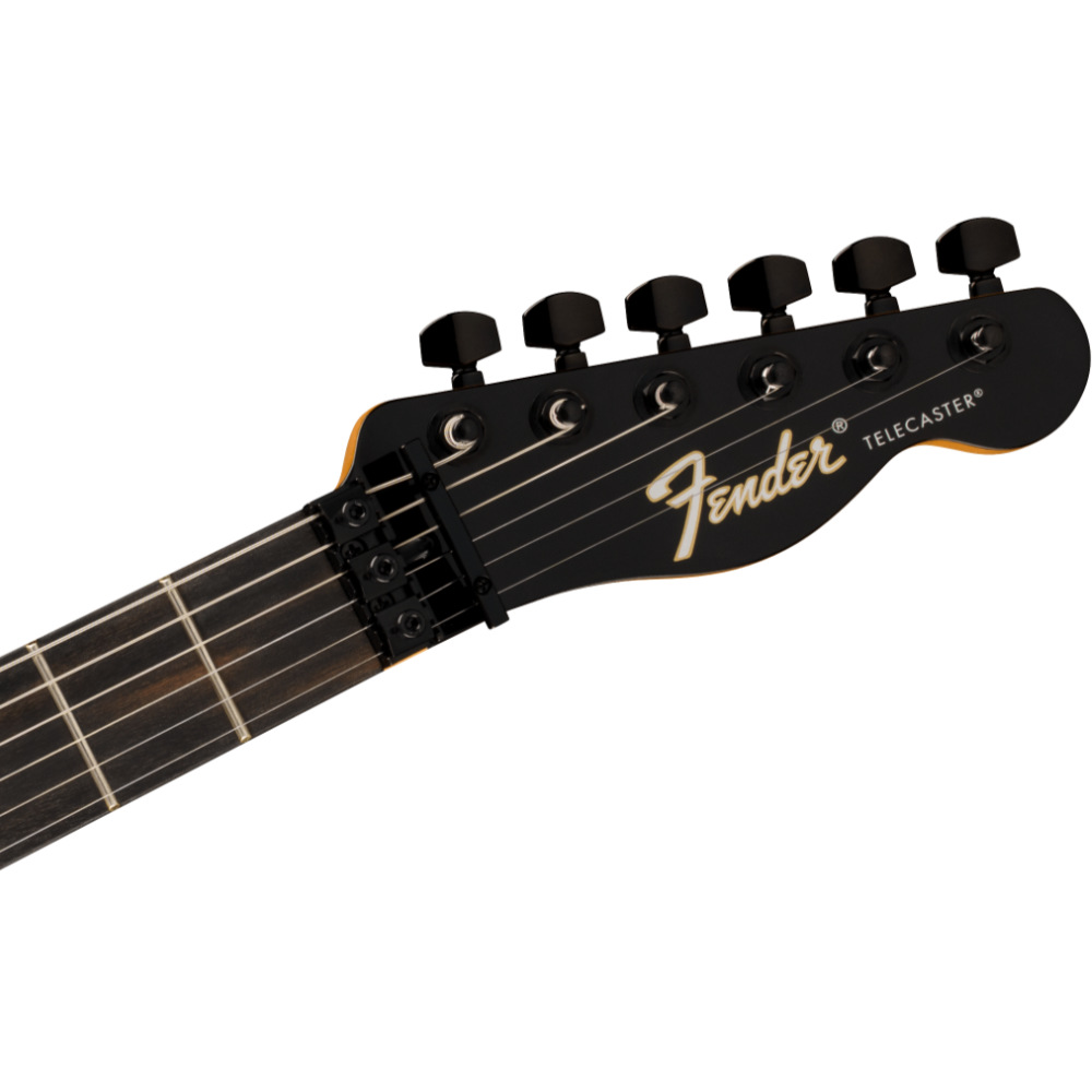 Fender フェンダー Limited Edition Player Fusion Telecaster HH Floyd Rose EB Black エレキギター テレキャスター ヘッド画像