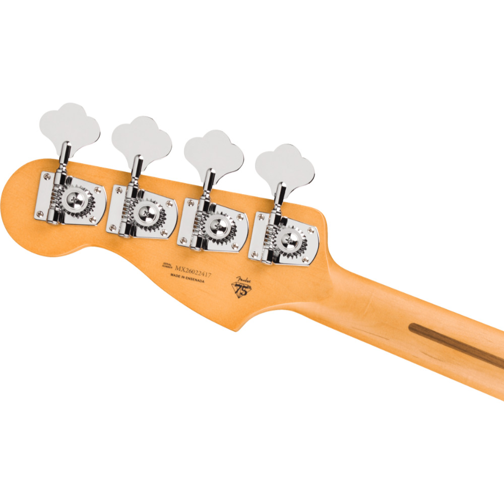 Fender フェンダー 75th Anniversary Player II Precision Bass MN Aztec Gold エレキベース プレシジョンベース ヘッドバック画像