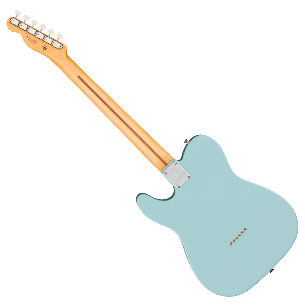 Fender フェンダー 75th Anniversary Player II Telecaster RW Daphne Blue エレキギター テレキャスター バック画像