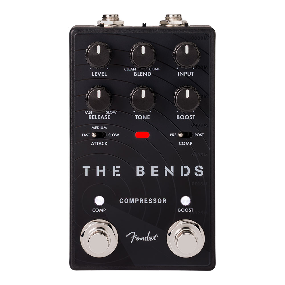 Fender フェンダー The Bends Compressor V2 コンプレッサー ブースター エフェクター