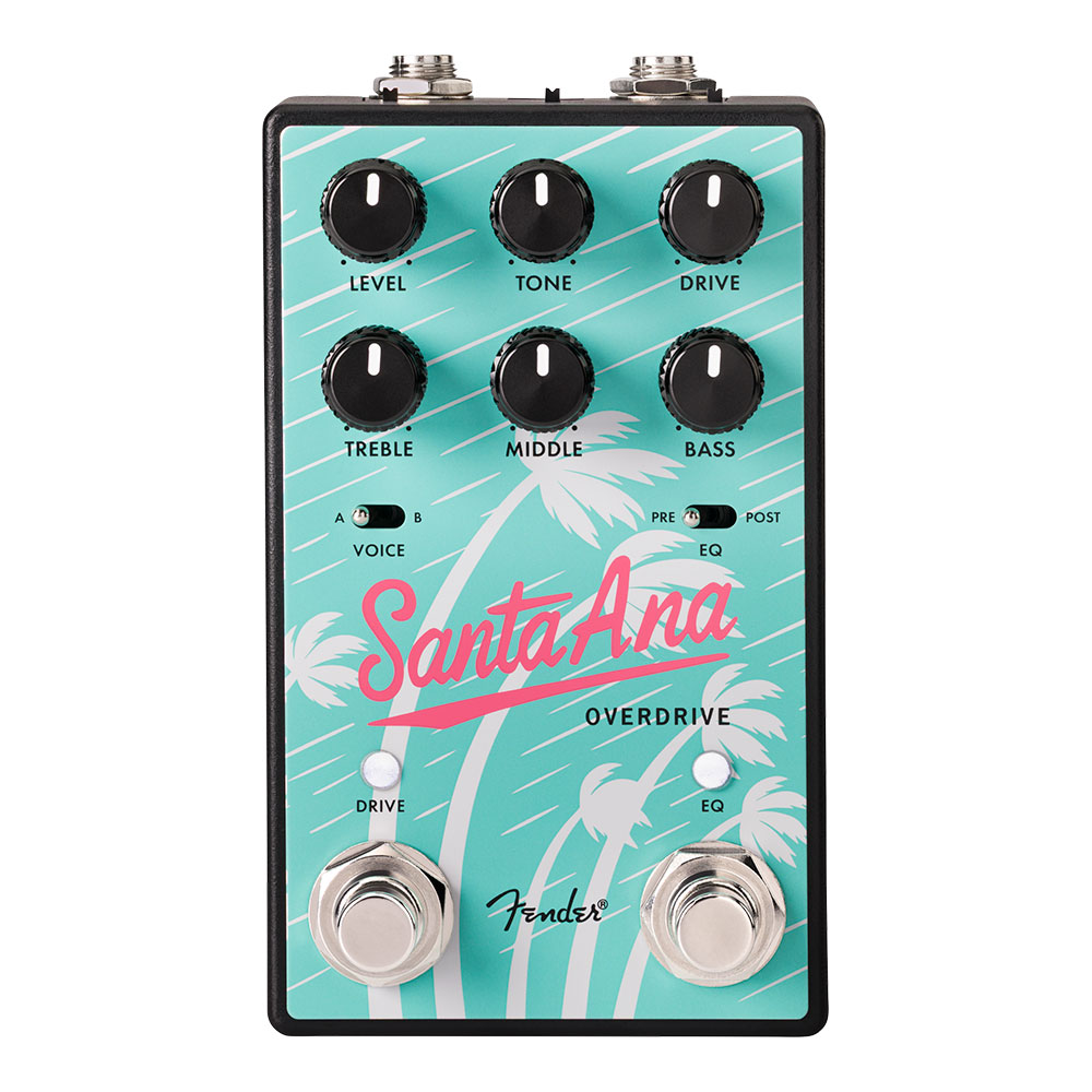 Fender フェンダー Santa Ana Overdrive V2 オーバードライブ ギターエフェクター