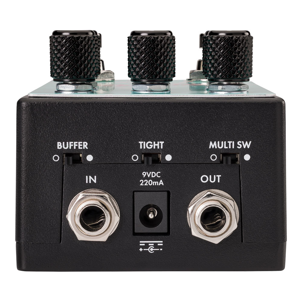 Fender フェンダー Santa Ana Overdrive V2 オーバードライブ ギターエフェクター 背面