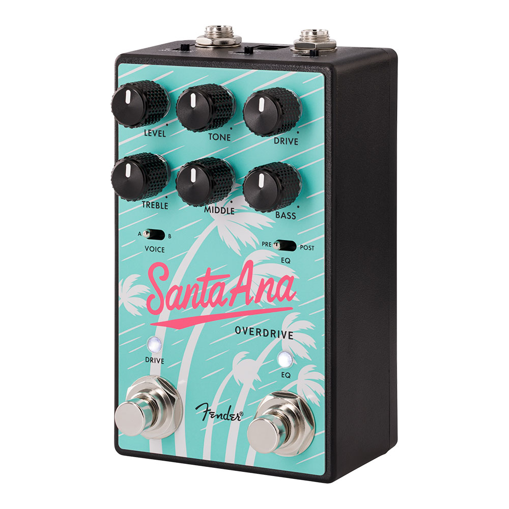 Fender フェンダー Santa Ana Overdrive V2 オーバードライブ ギターエフェクター 全体