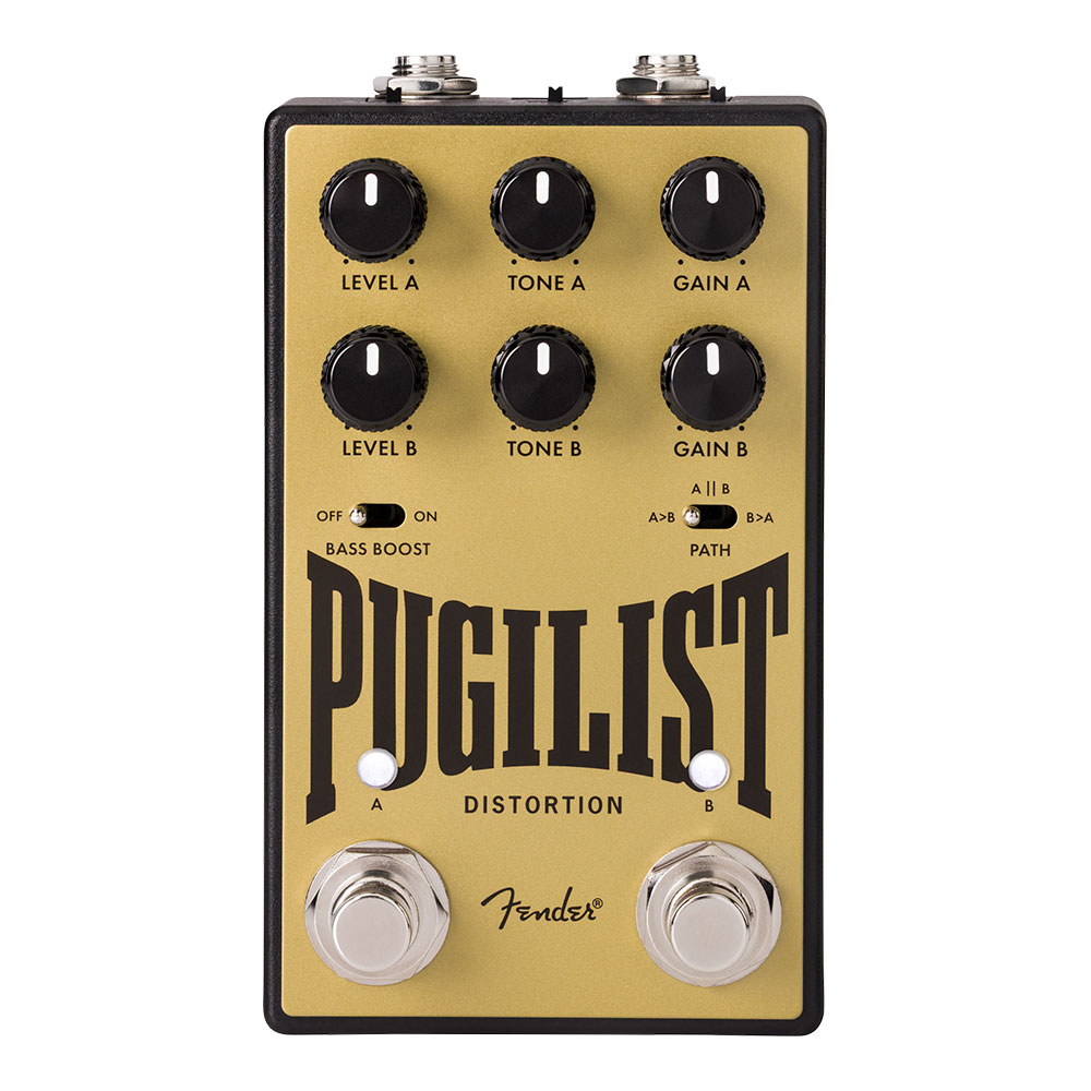 Fender フェンダー Pugilist Distortion V2 ディストーション ギターエフェクター