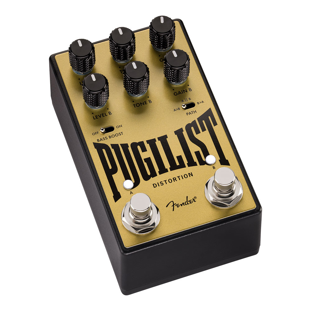 Fender フェンダー Pugilist Distortion V2 ディストーション ギターエフェクター 全体