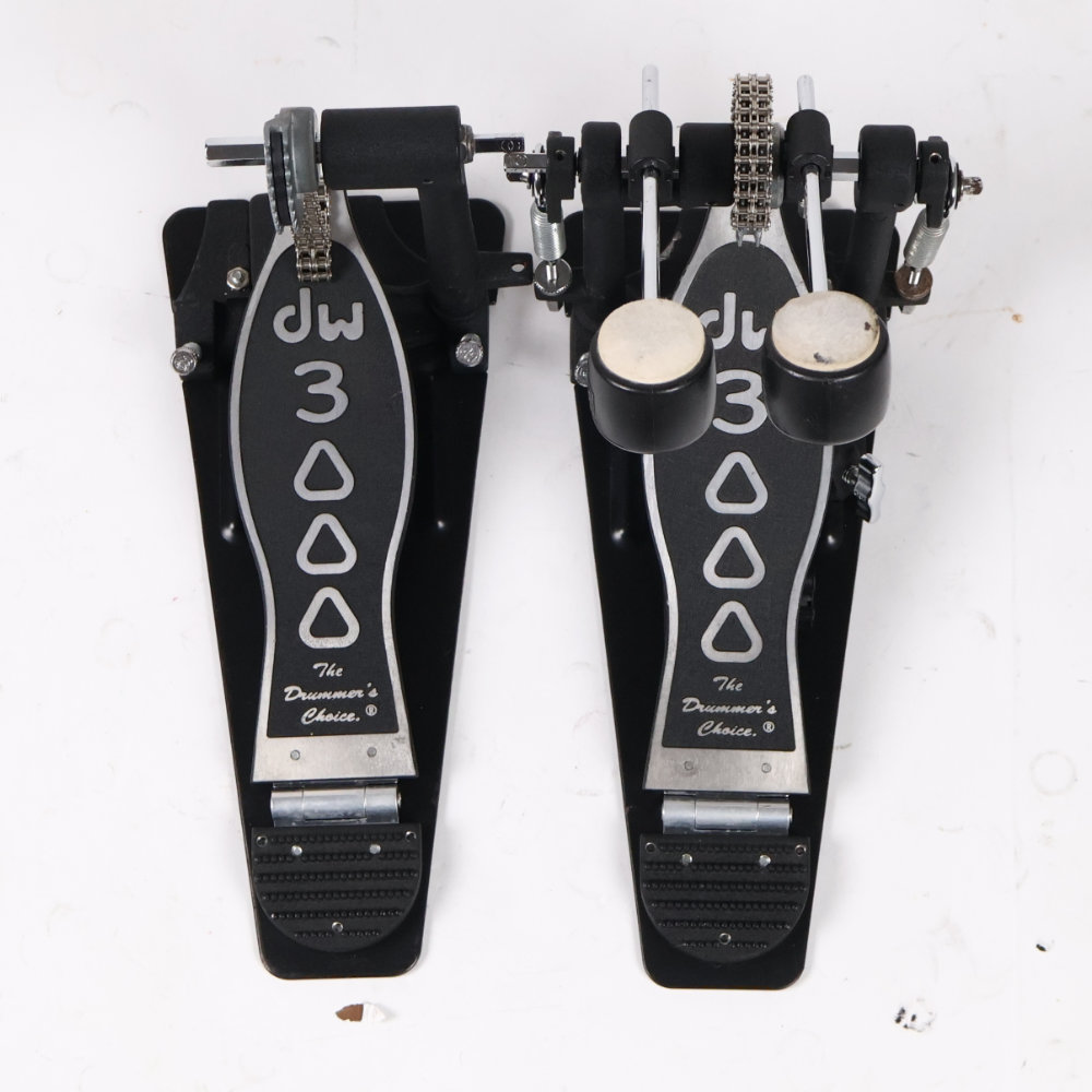 【中古】 ドラムツインペダル DW DW-3002 DWCP3002 ツインペダル 全体