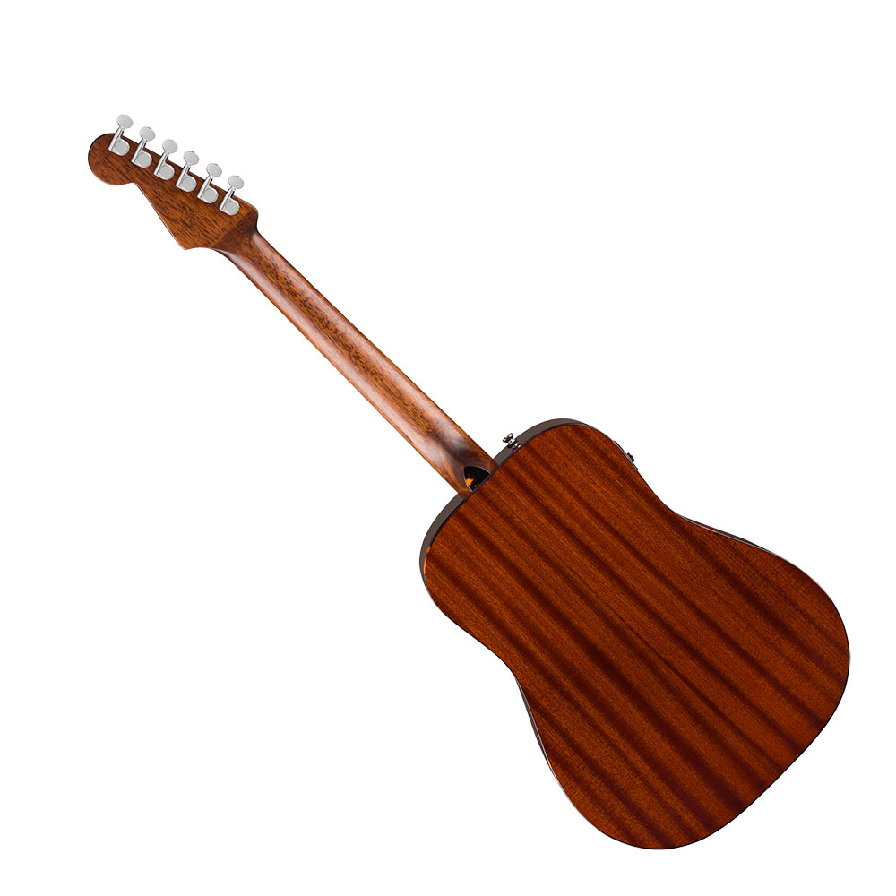 Fender フェンダー California Deluxe Redondo Jr. E Honey Sunburst エレクトリックアコースティックギター 背面