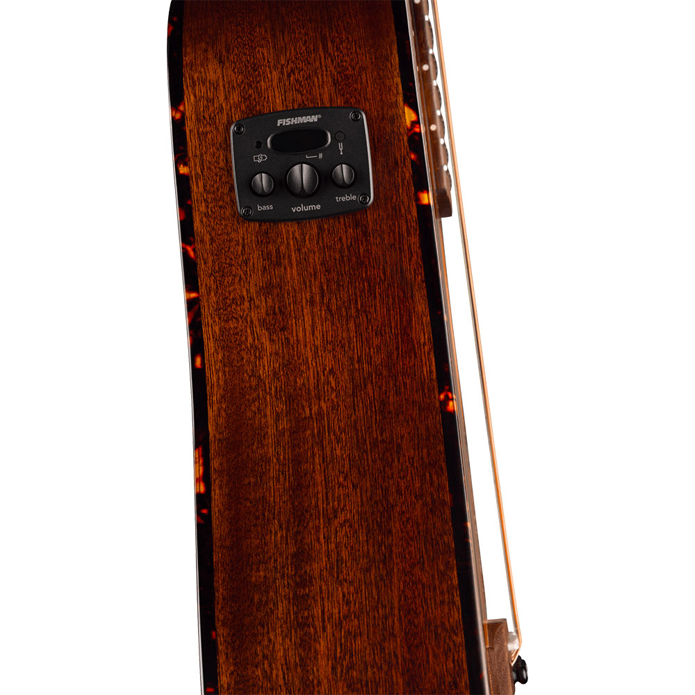 Fender フェンダー California Deluxe Redondo Jr. E Honey Sunburst エレクトリックアコースティックギター 側面