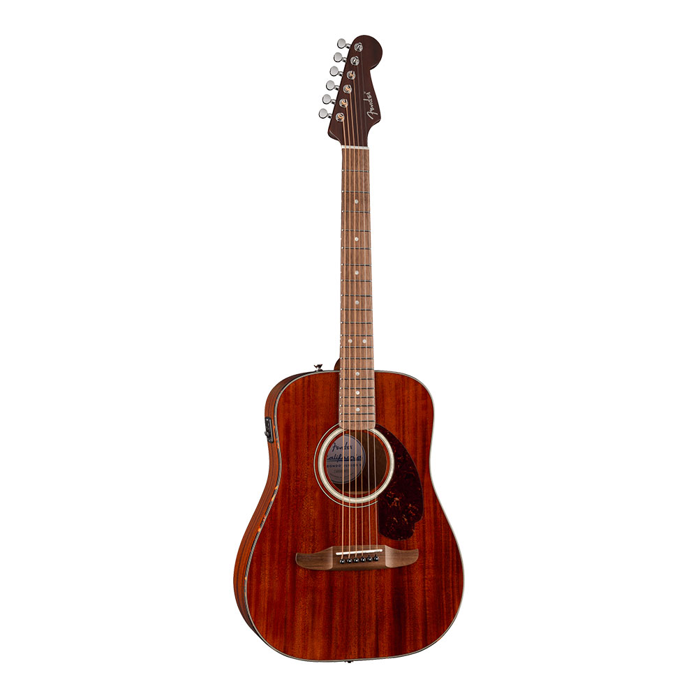 Fender フェンダー California Deluxe Redondo Jr. E Mahogany Natural エレクトリックアコースティックギター 全体