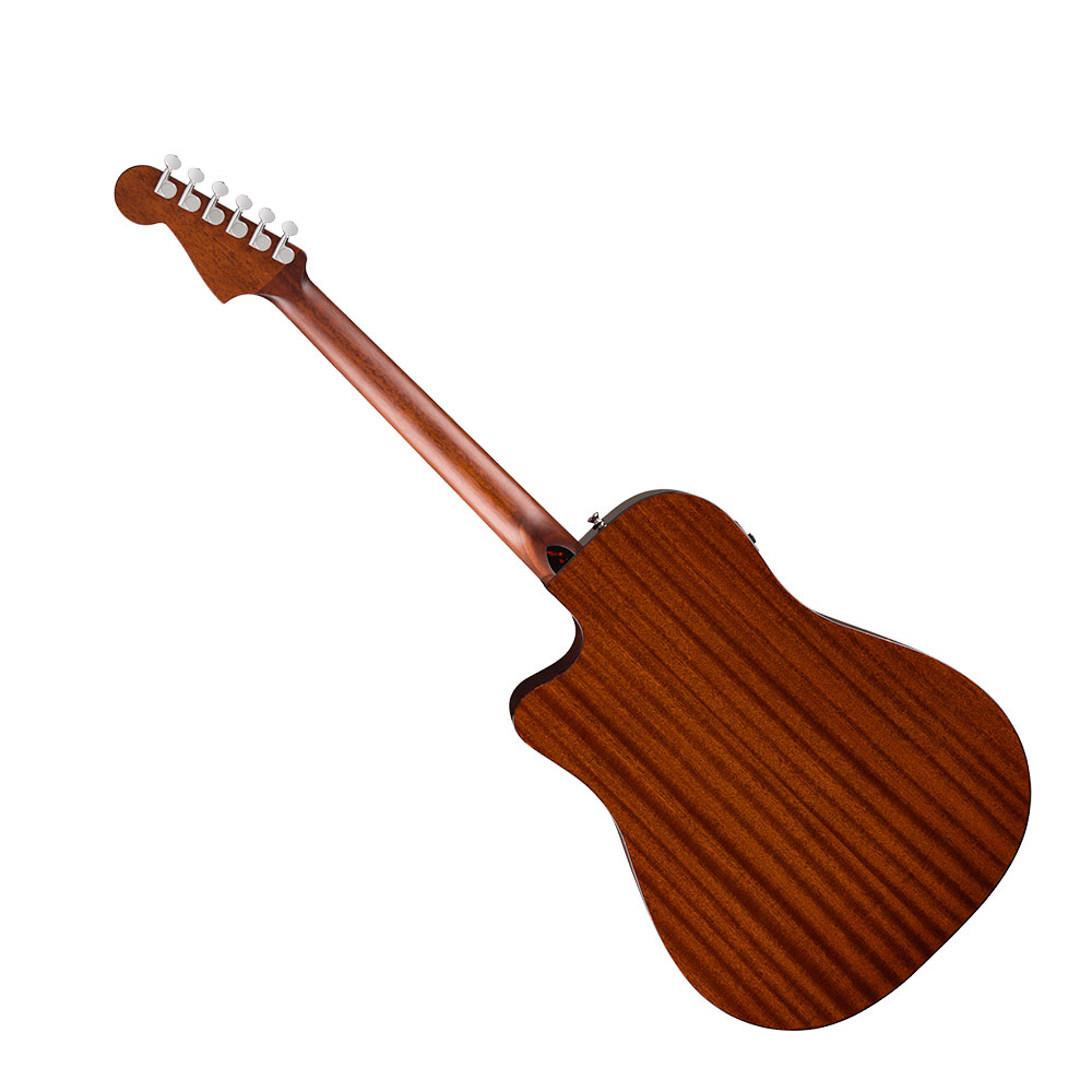 Fender フェンダー California Deluxe Redondo CE Natural エレクトリックアコースティックギター 背面