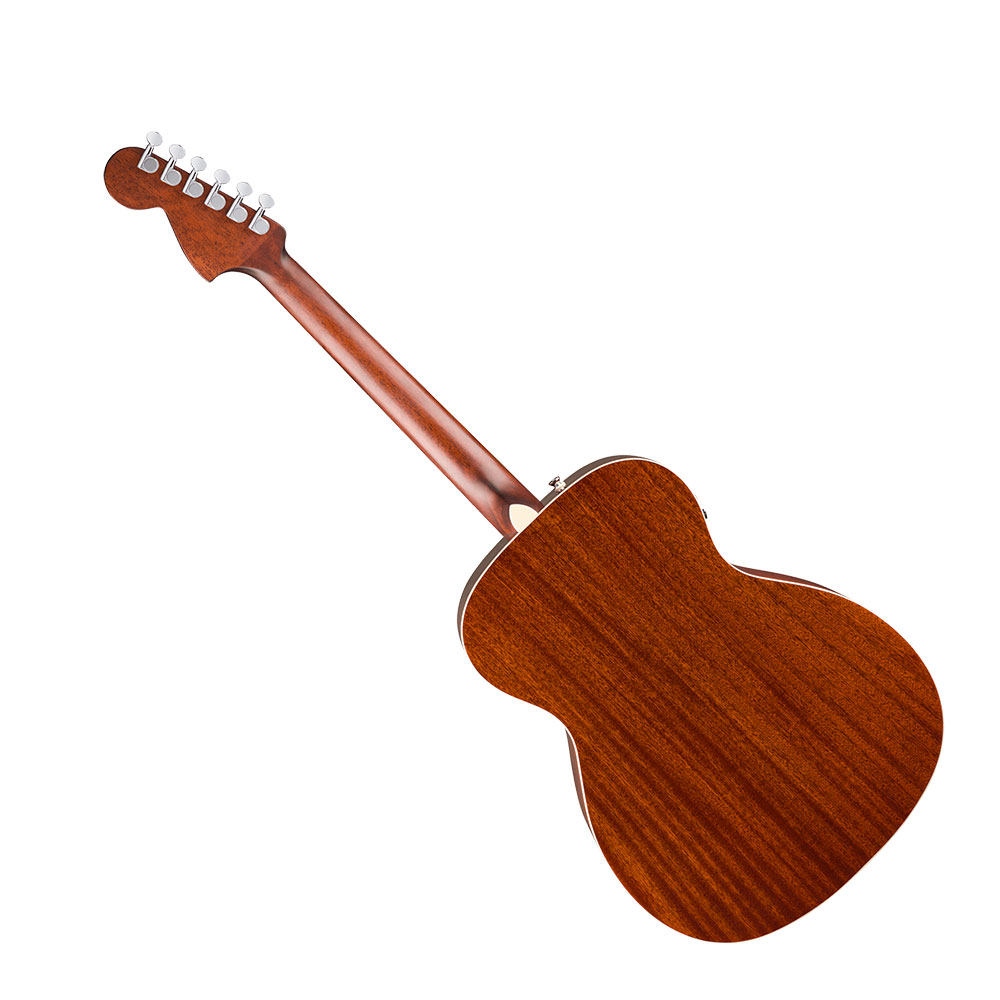 Fender フェンダー California Deluxe Monterey E Black エレクトリックアコースティックギター 背面