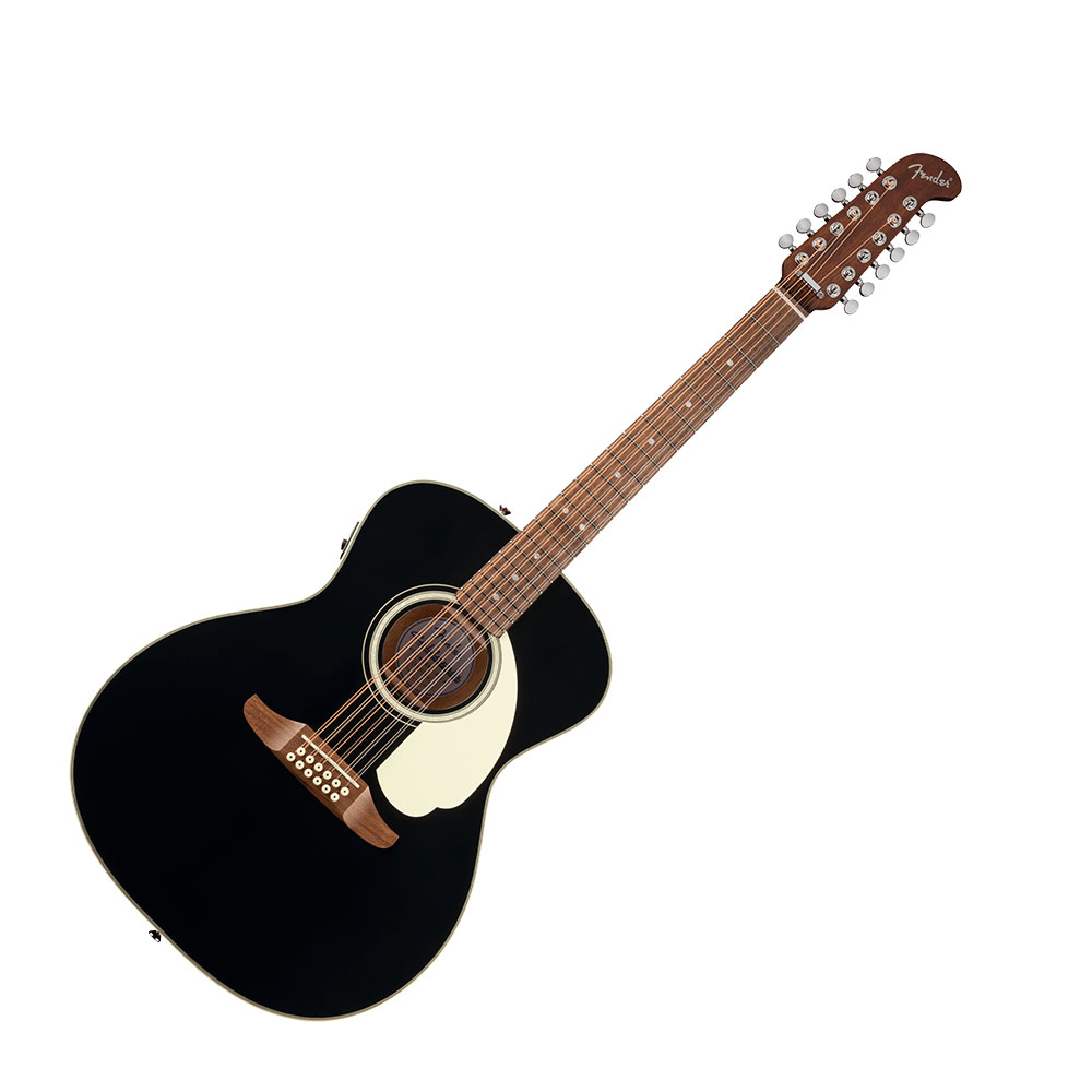 Fender フェンダー California Deluxe Villager E Black 12弦 エレクトリックアコースティックギター