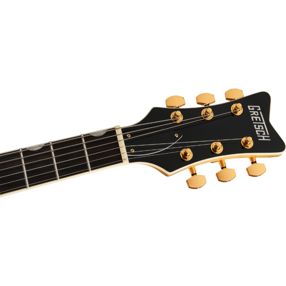 GRETSCH グレッチ Limited Edition Electromatic Black Limba CVT Sunburst エレキギター ヘッド画像