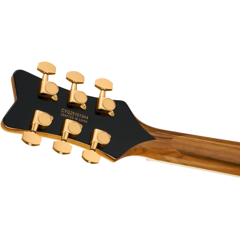 GRETSCH グレッチ Limited Edition Electromatic Black Limba CVT Sunburst エレキギター ヘッドバック画像