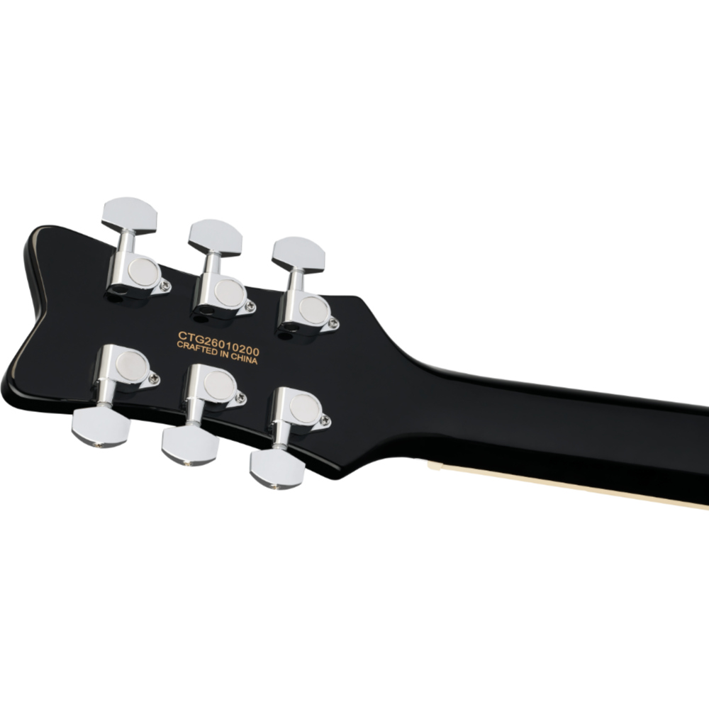 GRETSCH グレッチ Streamliner CVT Jet Black エレキギター ヘッドバック画像