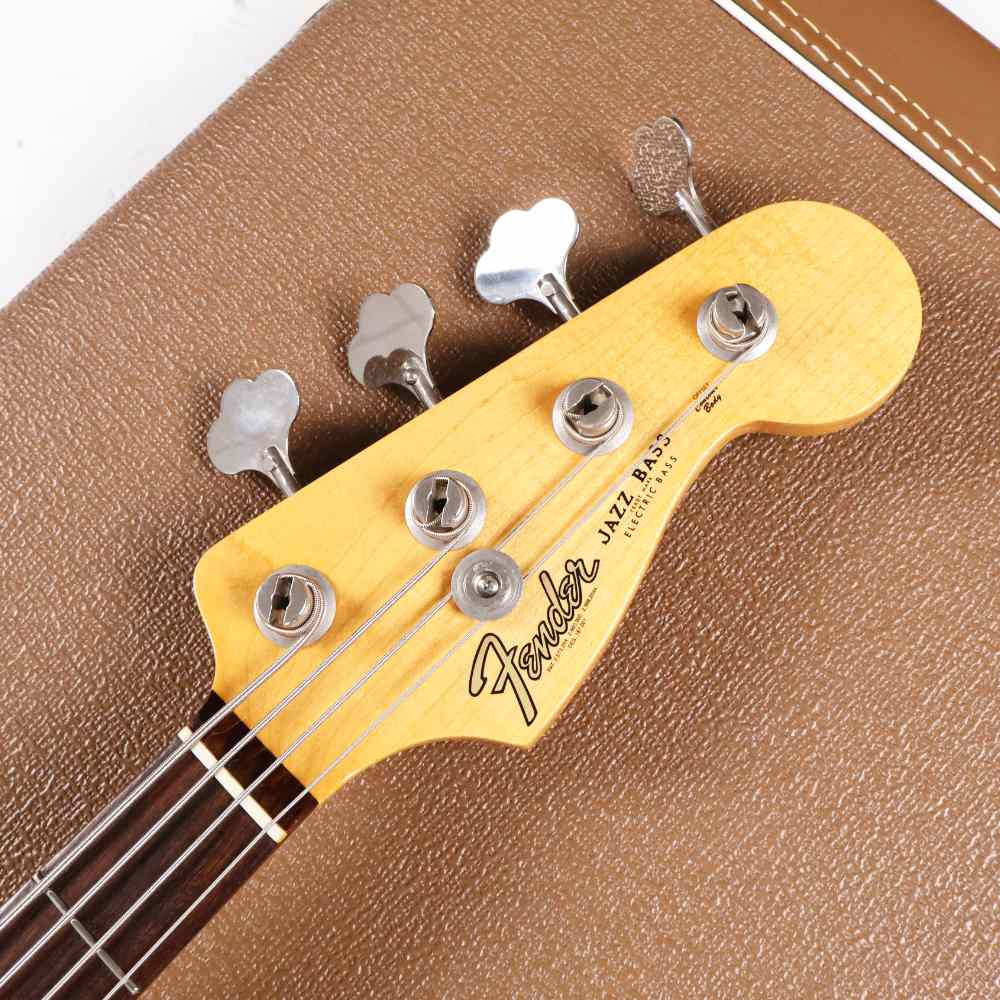 【中古】 エレキベース FENDER フェンダー American Vintage ’62 Jazz Bass OWH 2008年製 Made in USA ジャズベース ヘッド画像