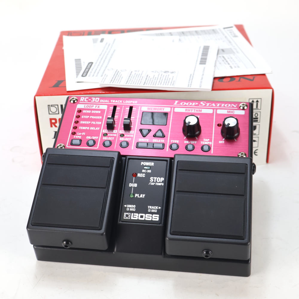 【中古】 ルーパー ループステーション BOSS RC-30 LOOP STATION 最大3時間の録音 99フレーズのメモリー