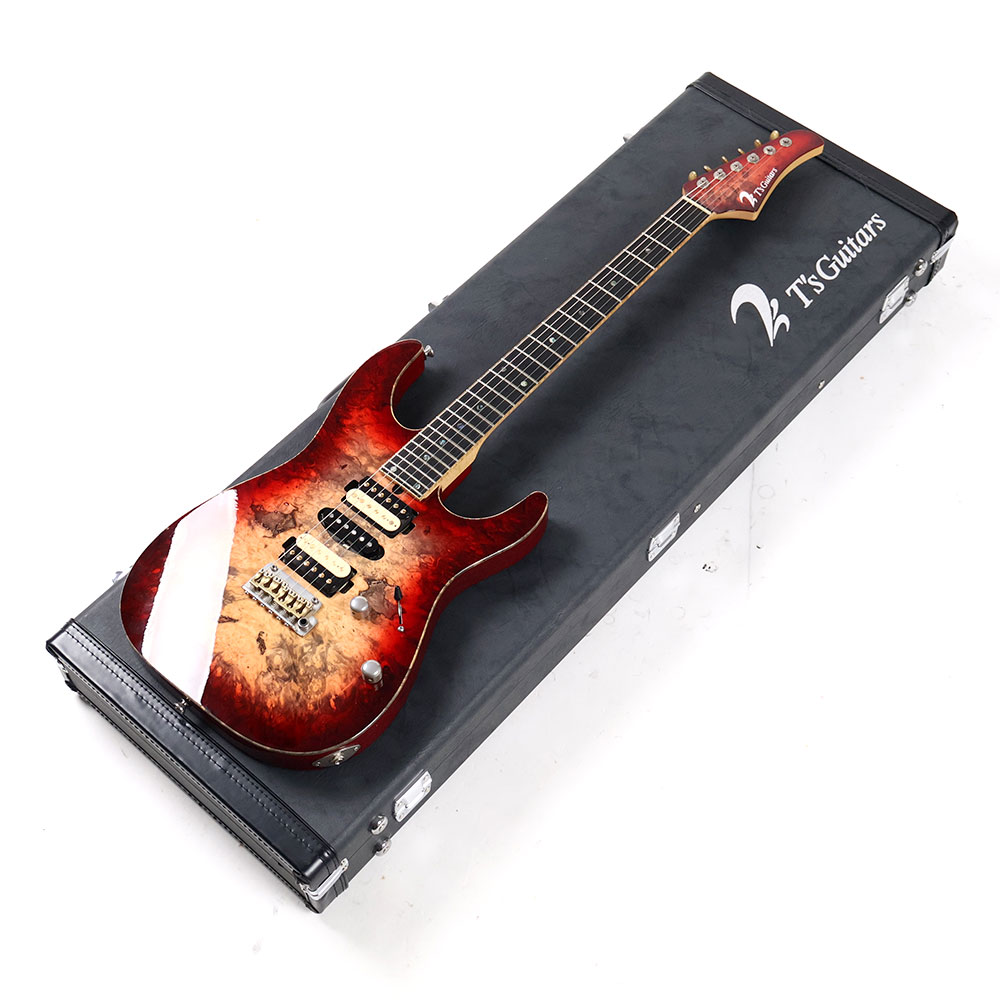 【中古】 エレキギター T’s Guitars DST-Pro24 赤鬼 日本製 ティーズギター