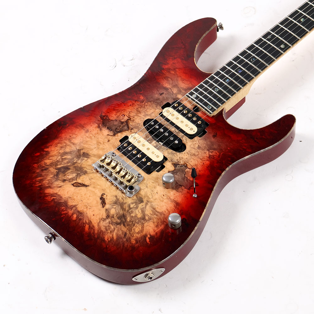 【中古】 エレキギター T’s Guitars DST-Pro24 赤鬼 日本製 ティーズギター ボディ