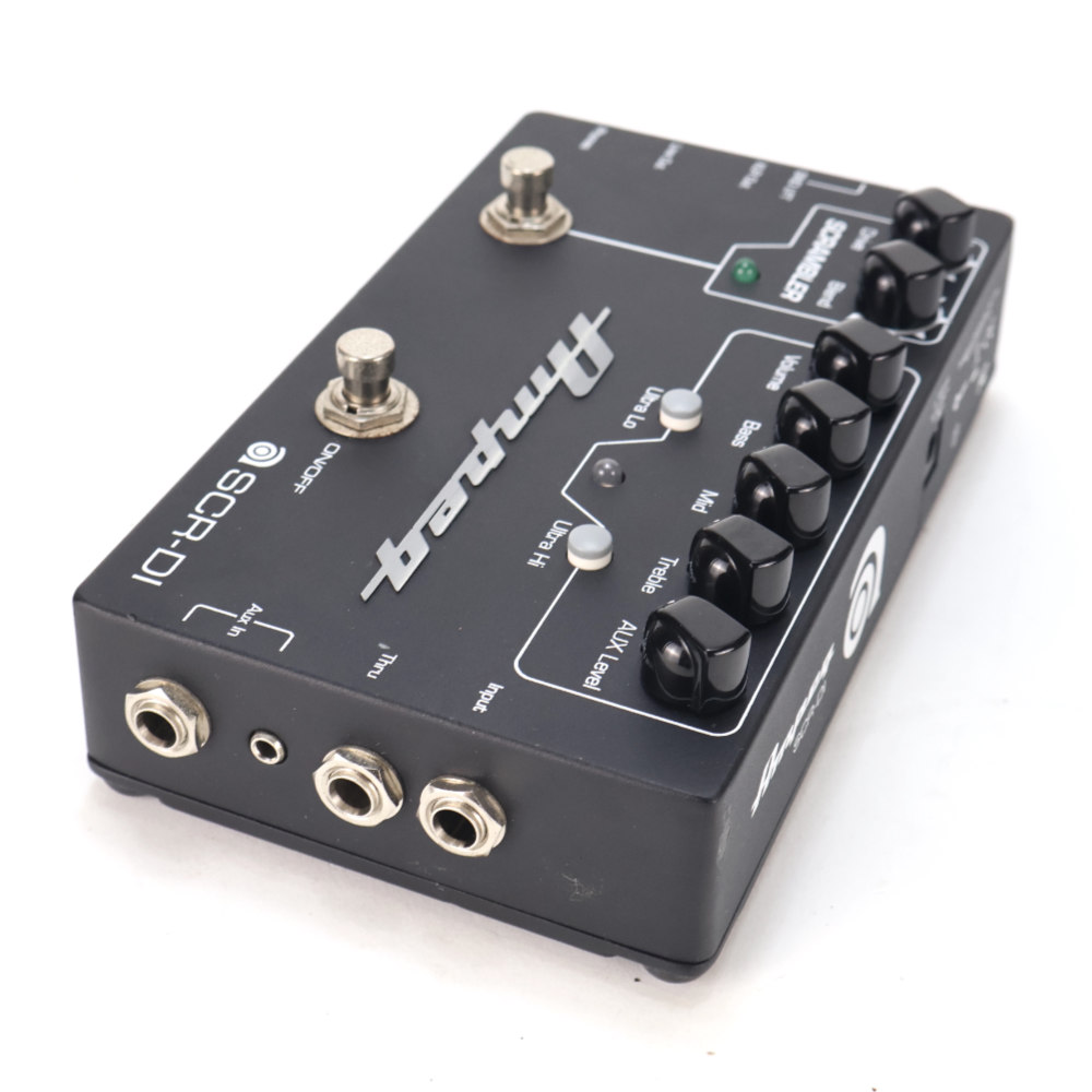 【中古】 Ampeg SCR-DI ベース用DI アンペグ ベースプリアンプ DI リア斜めアングル画像