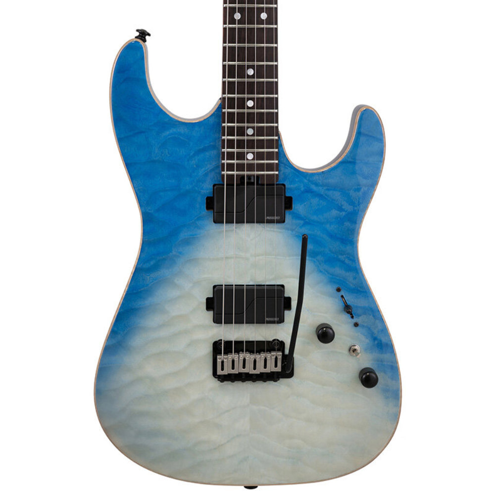 Soloking ソロキング MS-1 Custom 22HH QMT Fishman SWBL エレキギター ボディ画像