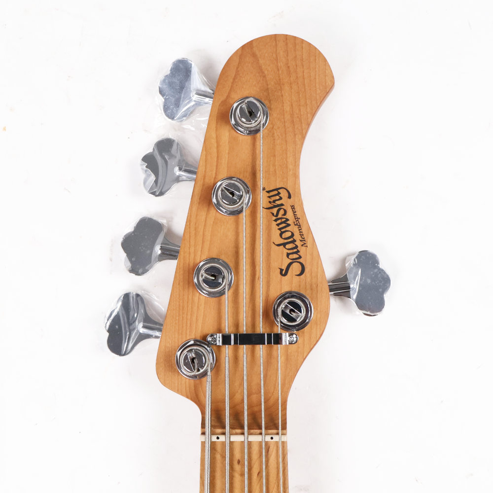 Sadowsky サドウスキー MetroExpress MX21 HP5 Maple Fingerboard Olympic White 5弦エレキベース ヘッド画像