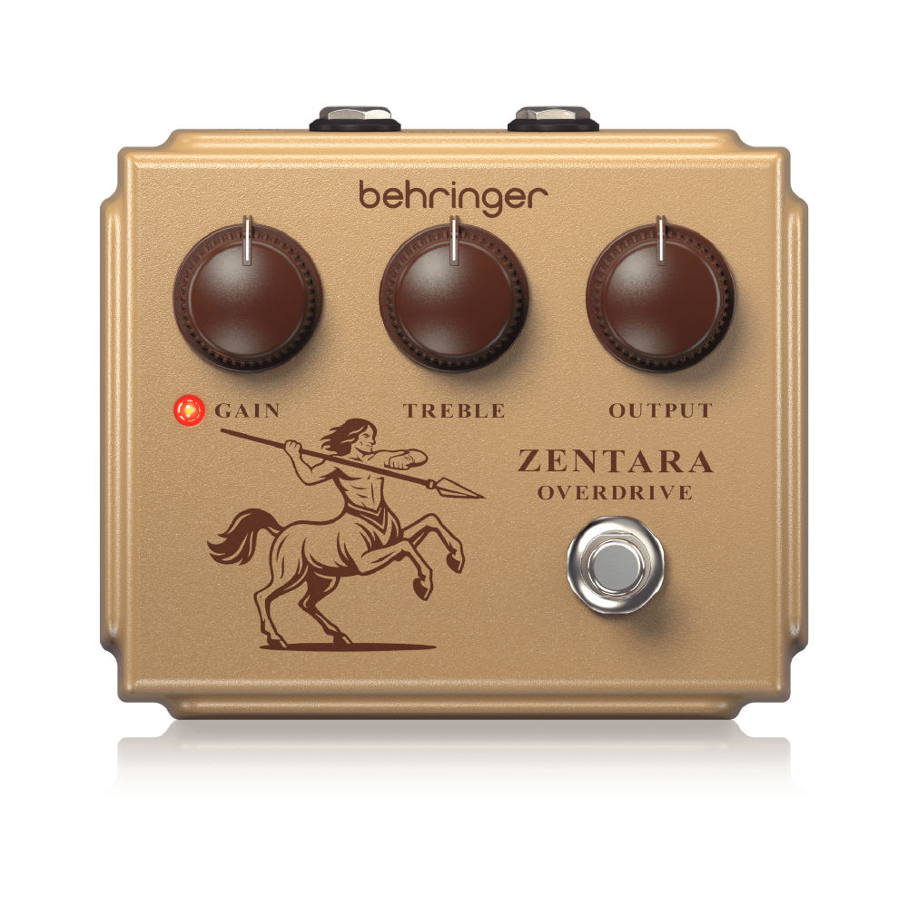 オーバードライブ エフェクター BEHRINGER ZENTARA OVERDRIVE ベリンガー ゼンテラ アンプライクオーバードライブ CENTAUR ケンタウルス