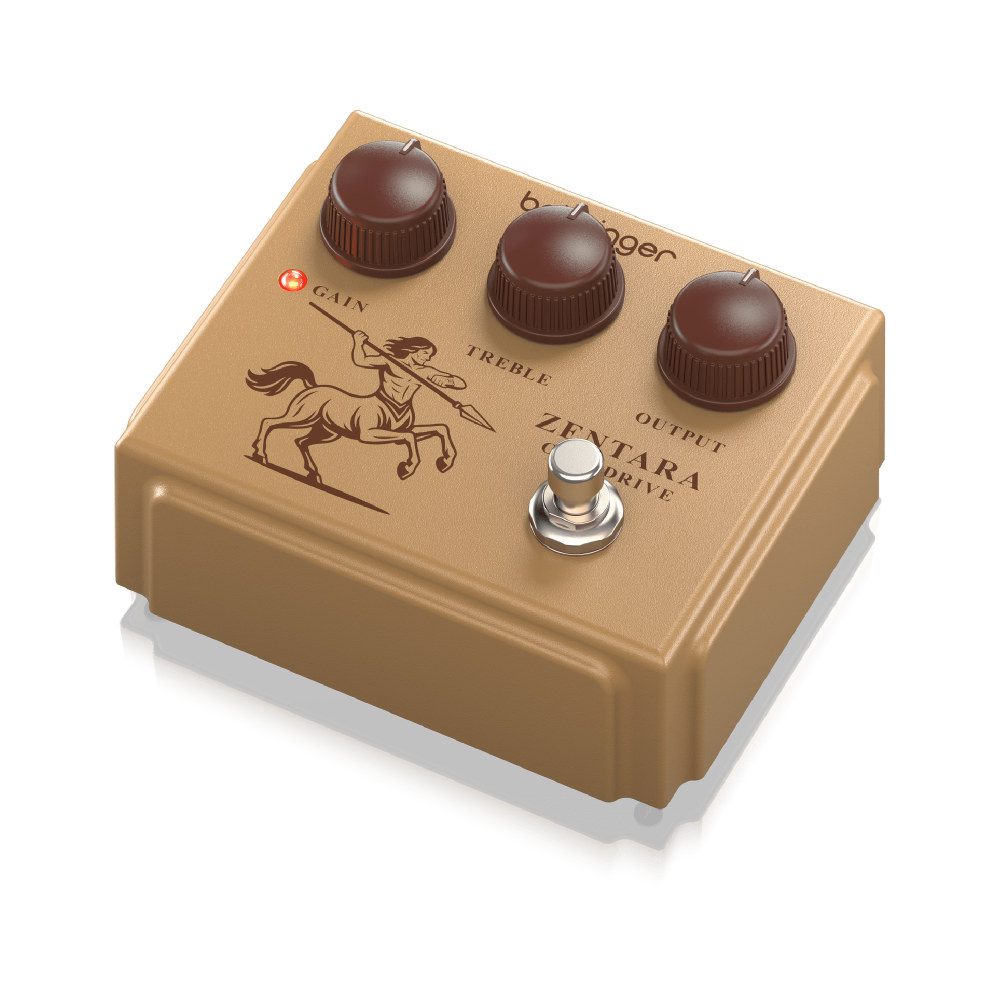 オーバードライブ エフェクター BEHRINGER ZENTARA OVERDRIVE ベリンガー ゼンテラ アンプライクオーバードライブ CENTAUR ケンタウルス 側面