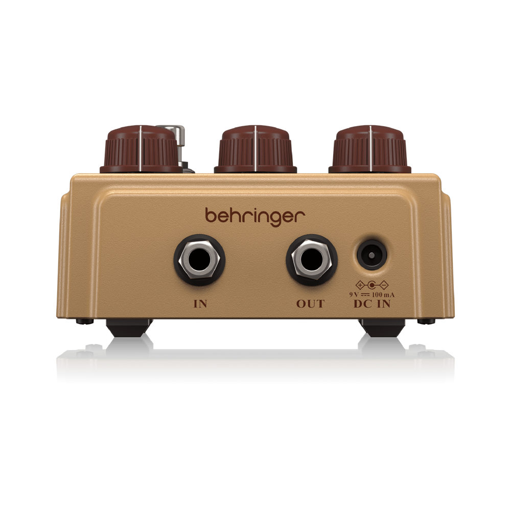 オーバードライブ エフェクター BEHRINGER ZENTARA OVERDRIVE ベリンガー ゼンテラ アンプライクオーバードライブ CENTAUR ケンタウルス 側面
