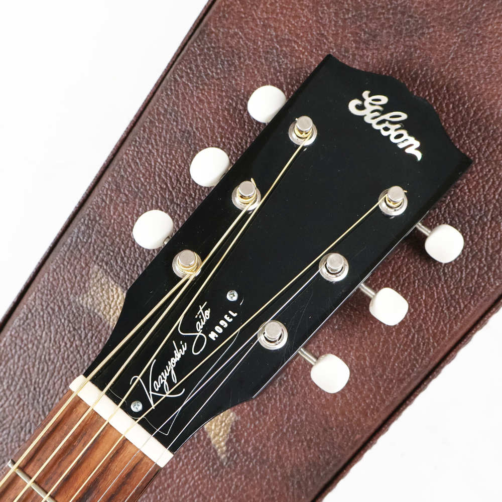 【中古】 アコースティックギター Gibson Custom Shop Kazuyoshi Saito J-35 斉藤和義氏モデル 2018年製 #79 of 100 ギブソン J35 ヘッド画像