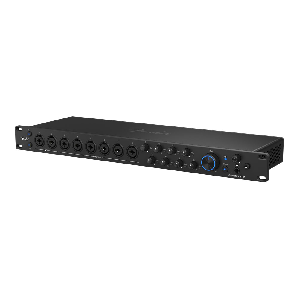 Fender フェンダー Quantum LT 16 USB-C Audio Interface USB-Cオーディオインターフェイス 全体