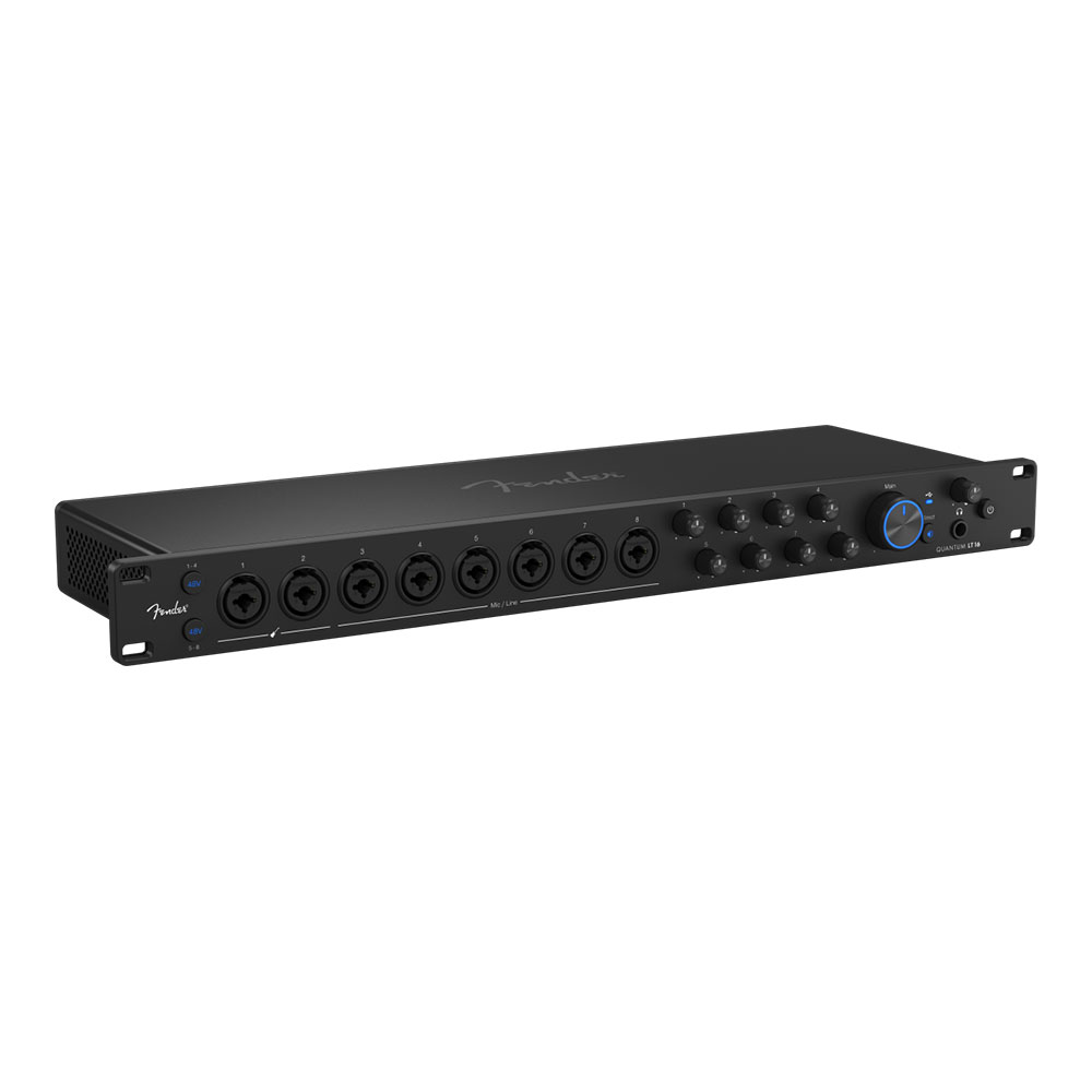 Fender フェンダー Quantum LT 16 USB-C Audio Interface USB-Cオーディオインターフェイス 全体