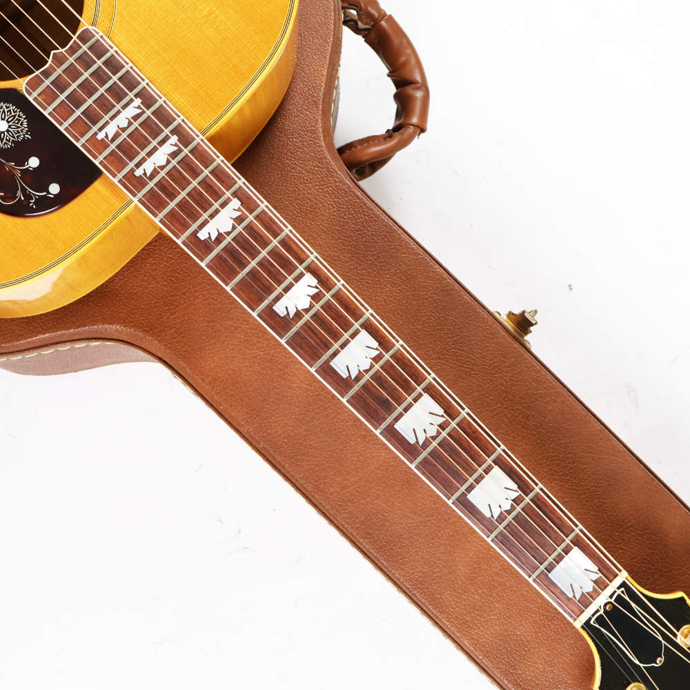 【中古】 アコースティックギター Gibson J-200 Antique Natural 1991年製 ギブソン ジャンボ ピックアップ取り付けあり ネック