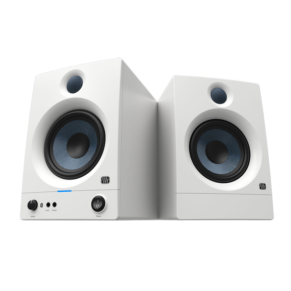 PreSonus プレソナス Eris 5BT White パワードスピーカー Bluetooth対応 1ペア 正面