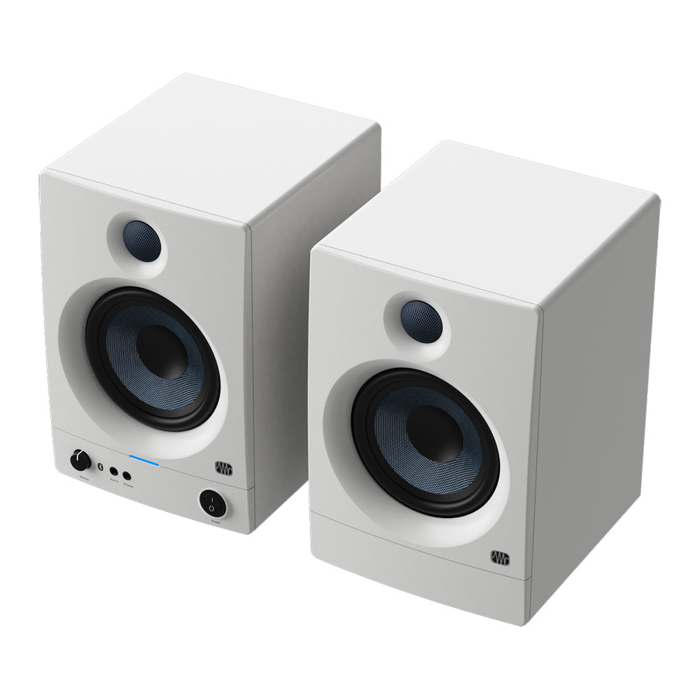 PreSonus プレソナス Eris 5BT White パワードスピーカー Bluetooth対応 1ペア 全体